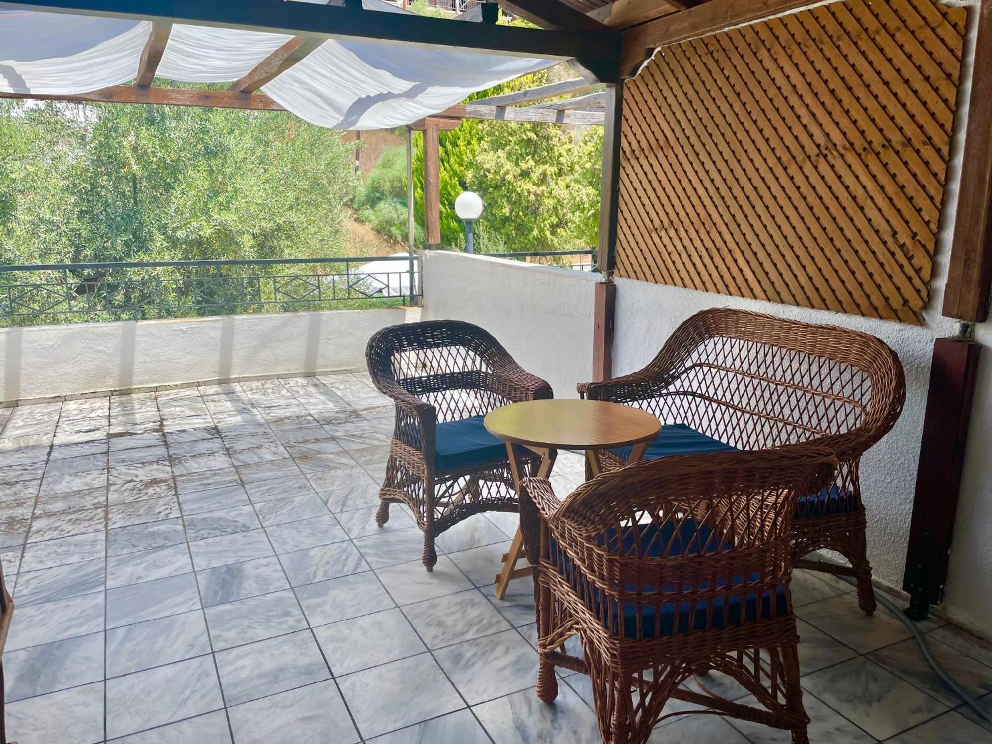 Three Sisters House Villa Mola Kalyva Luaran gambar