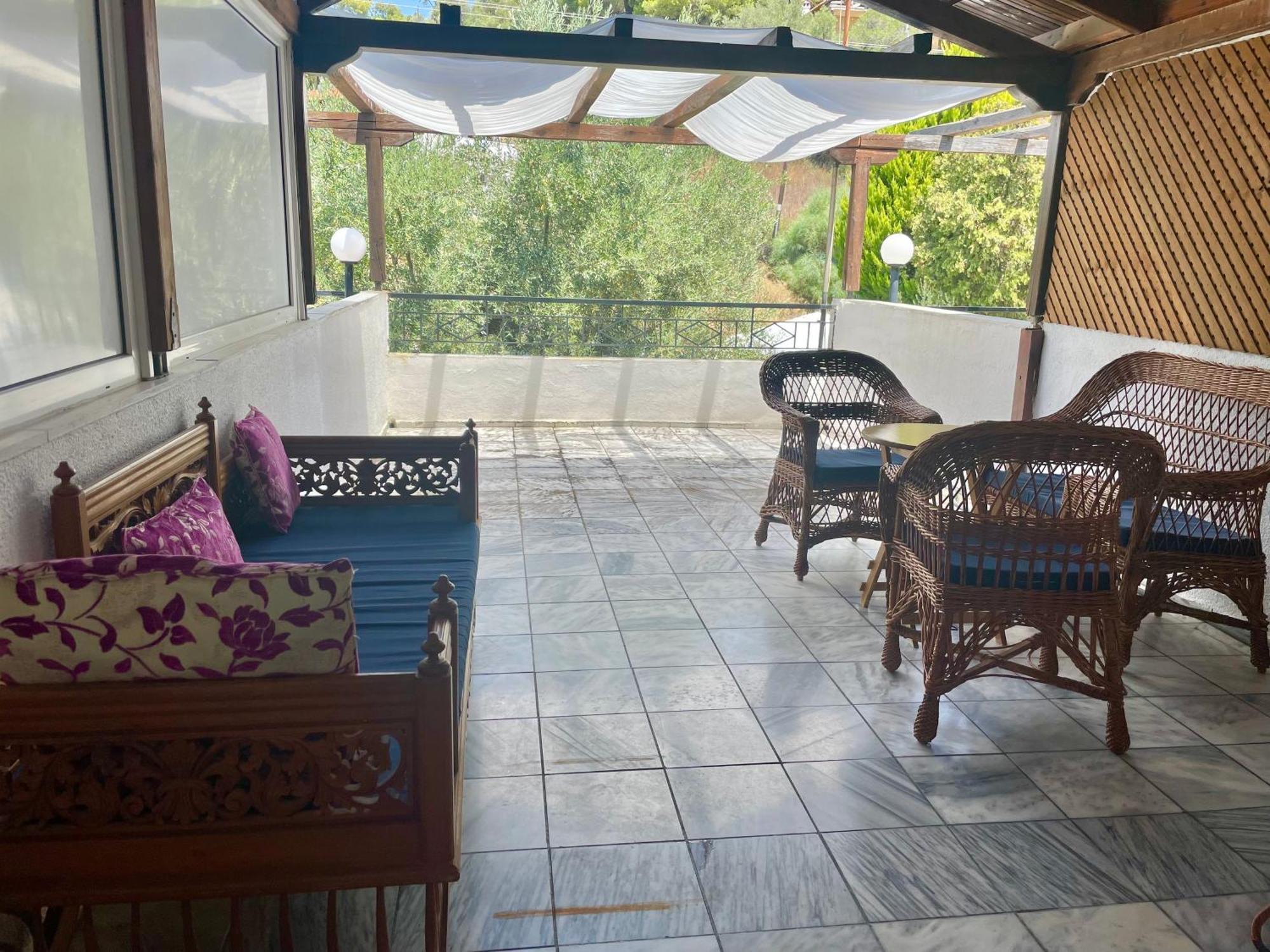 Three Sisters House Villa Mola Kalyva Luaran gambar